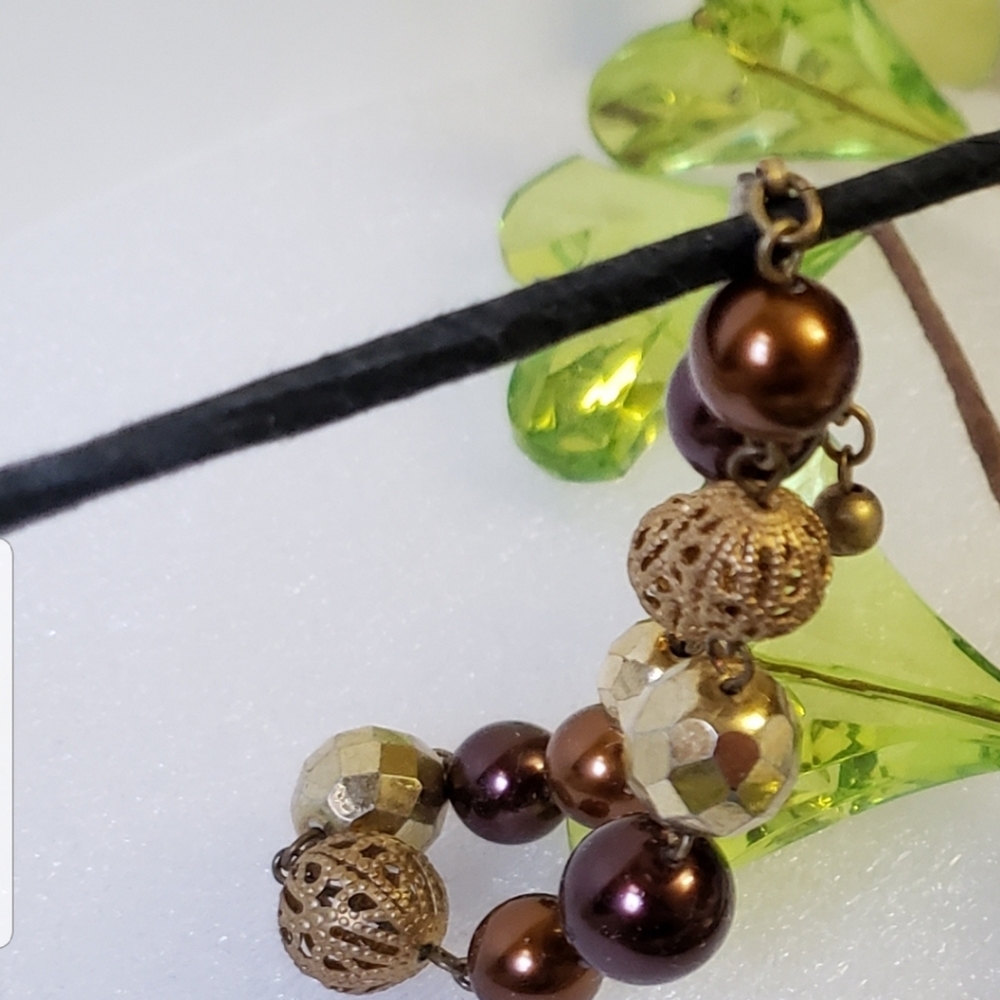 vintage bracelet and pendant lot, vintage jewelry